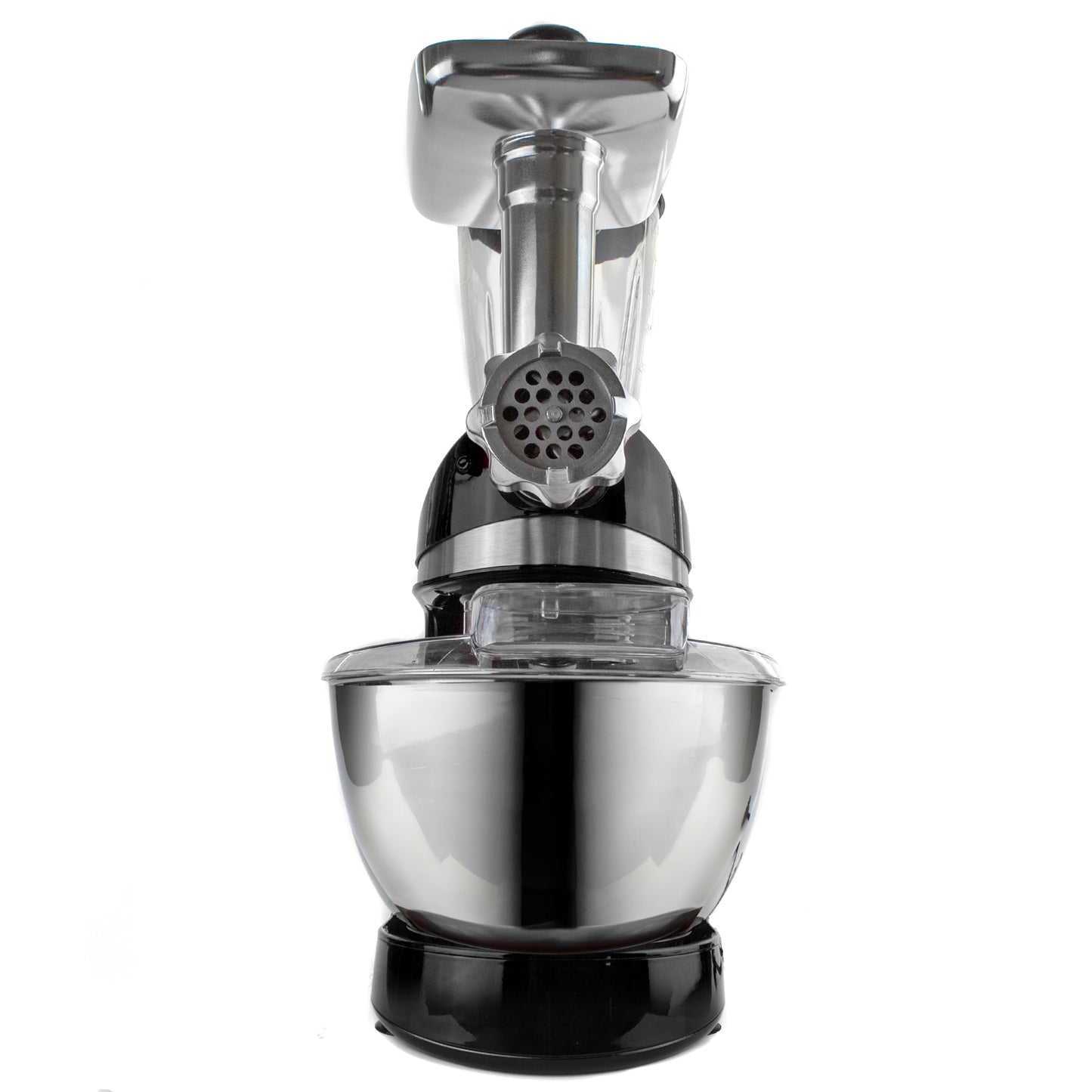 TurboTronic TT-007 Food Processor with Blender and Meat Grinder - 5L - Black