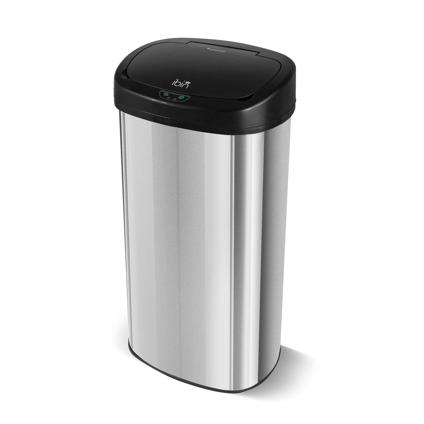 TurboTronic SB68 Skraldespand med sensor - 68 liter - Sort/RVS