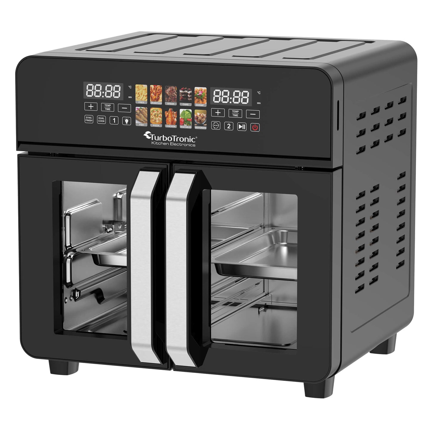 Airfryer ovn - Turbotronic - AFO240 - Sort