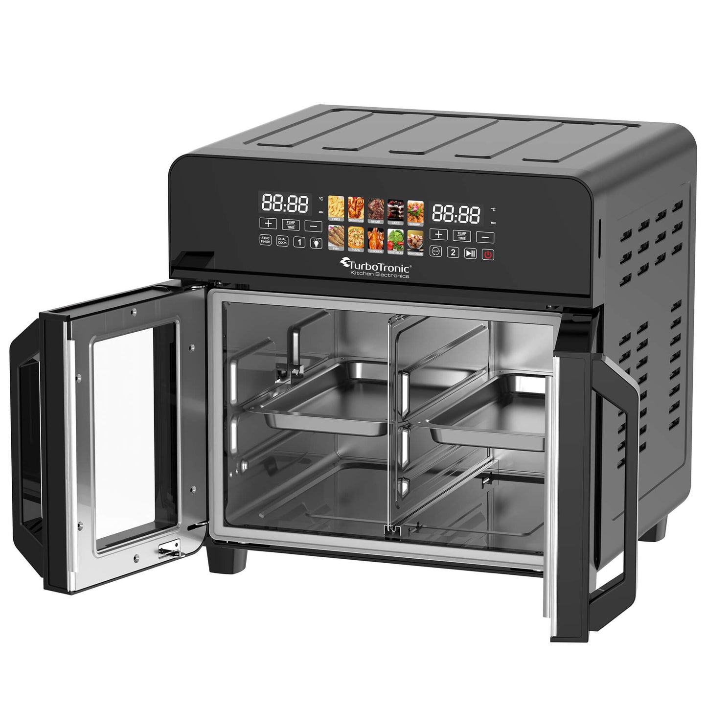 Airfryer ovn - Turbotronic - AFO240 - Sort