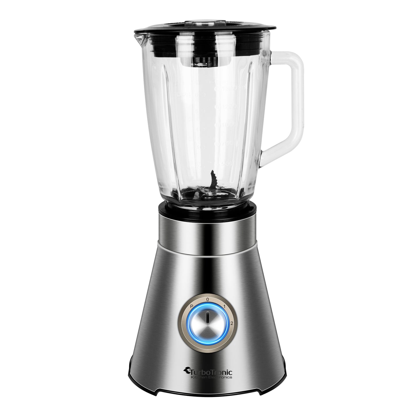 TurboTronic BG9 Blender+juicer - 1.5 liter - Rustfrit stål