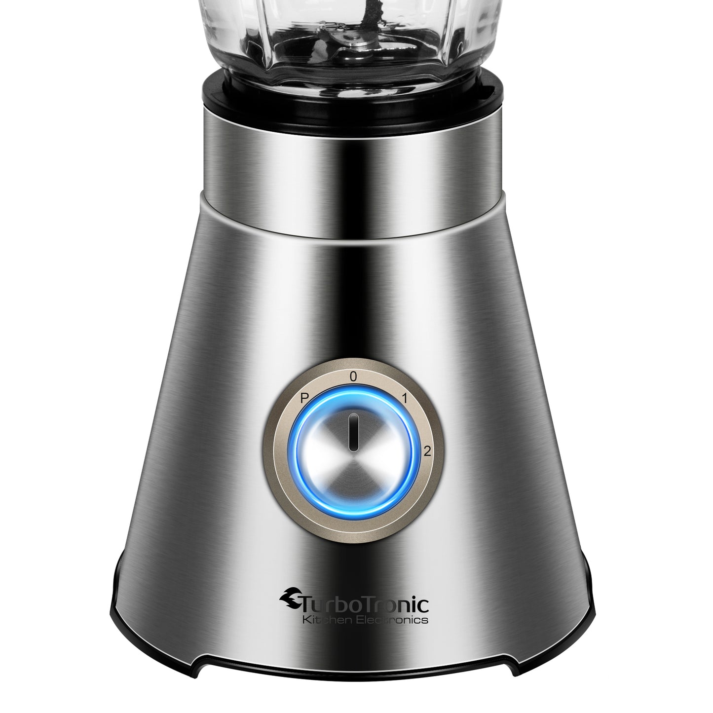 TurboTronic BG9 Blender+juicer - 1.5 liter - Rustfrit stål
