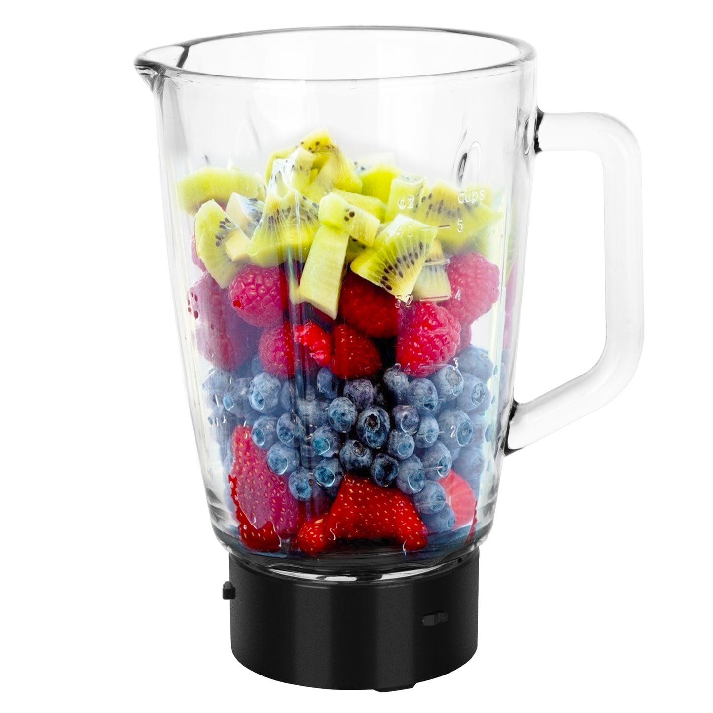 TurboTronic BG9 Blender+juicer - 1.5 liter - Rustfrit stål