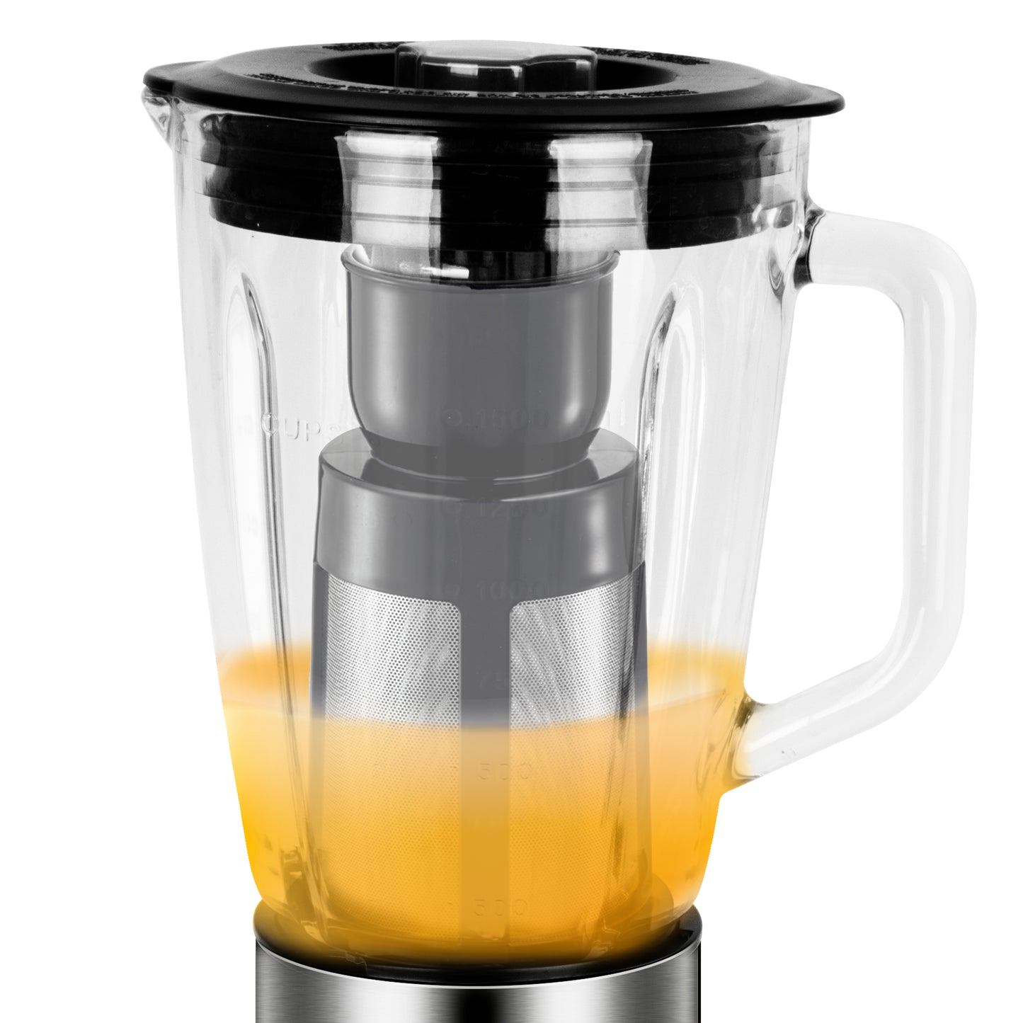 TurboTronic BG9 Blender+juicer - 1.5 liter - Rustfrit stål