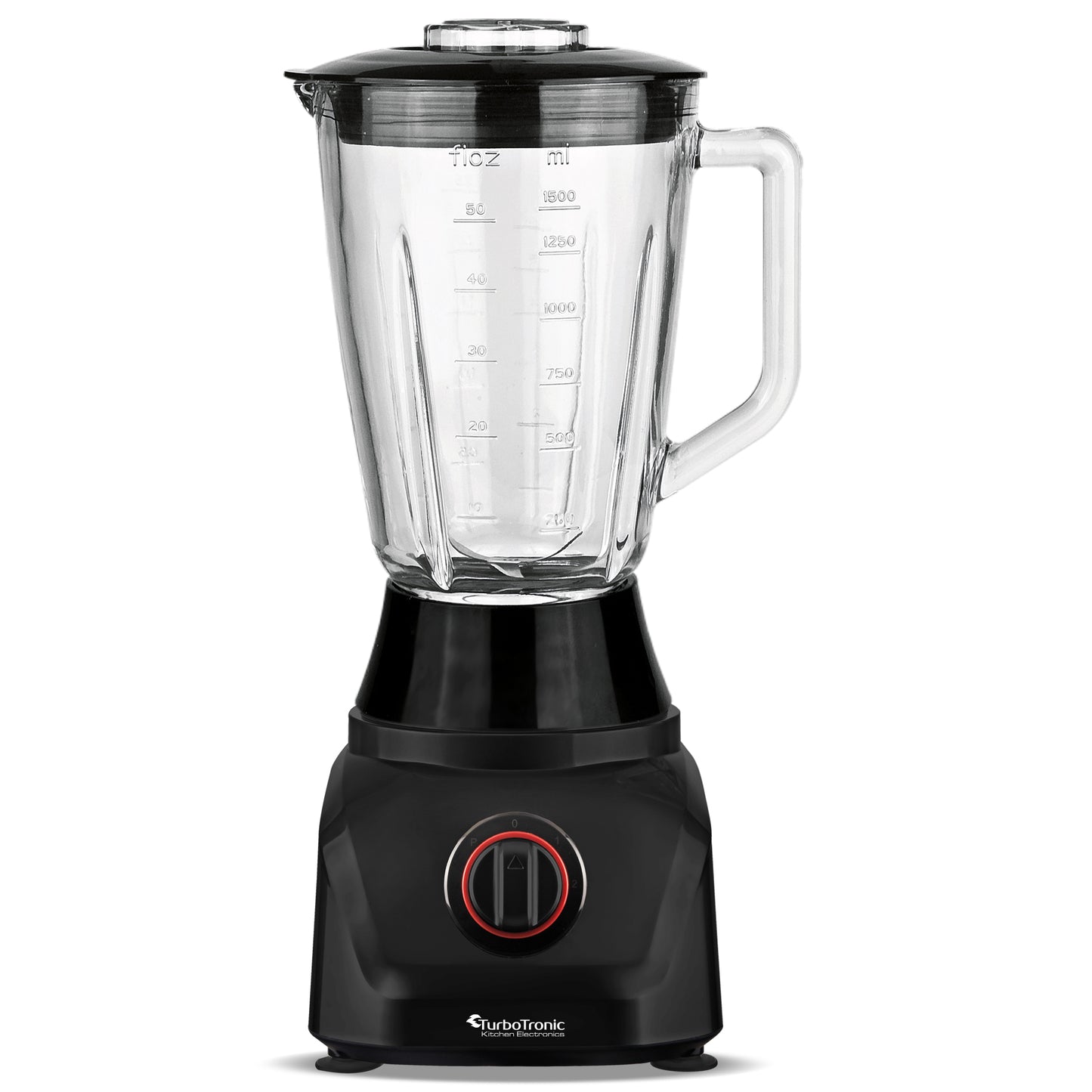 TurboTronic FP900 foodprocessor - 8-i-1 - 3 liter - sort