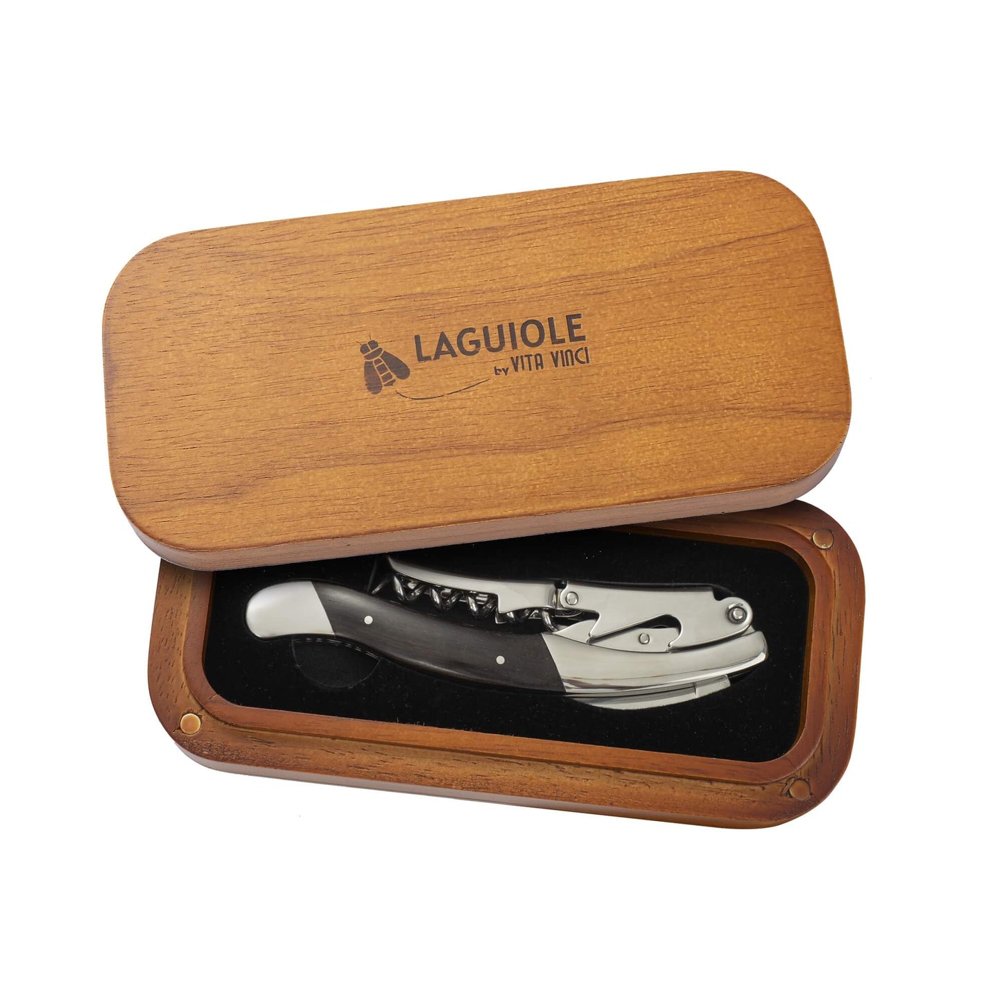 Proptrækker - Laguiole Vita Vinci - Ibenholt