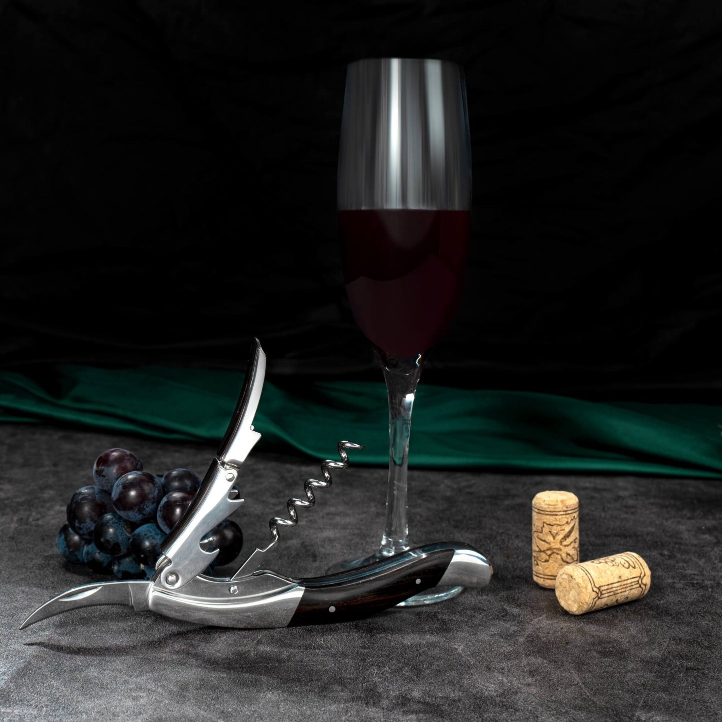 Proptrækker - Laguiole Vita Vinci - Ibenholt