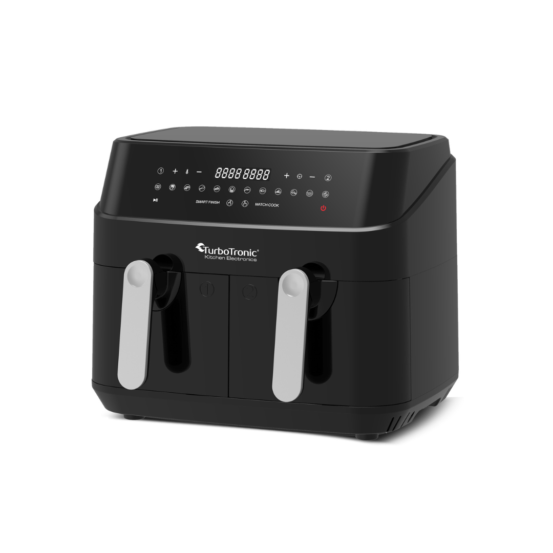 TurboTronic DAF5 Double Airfryer XXL - 9L - Sort