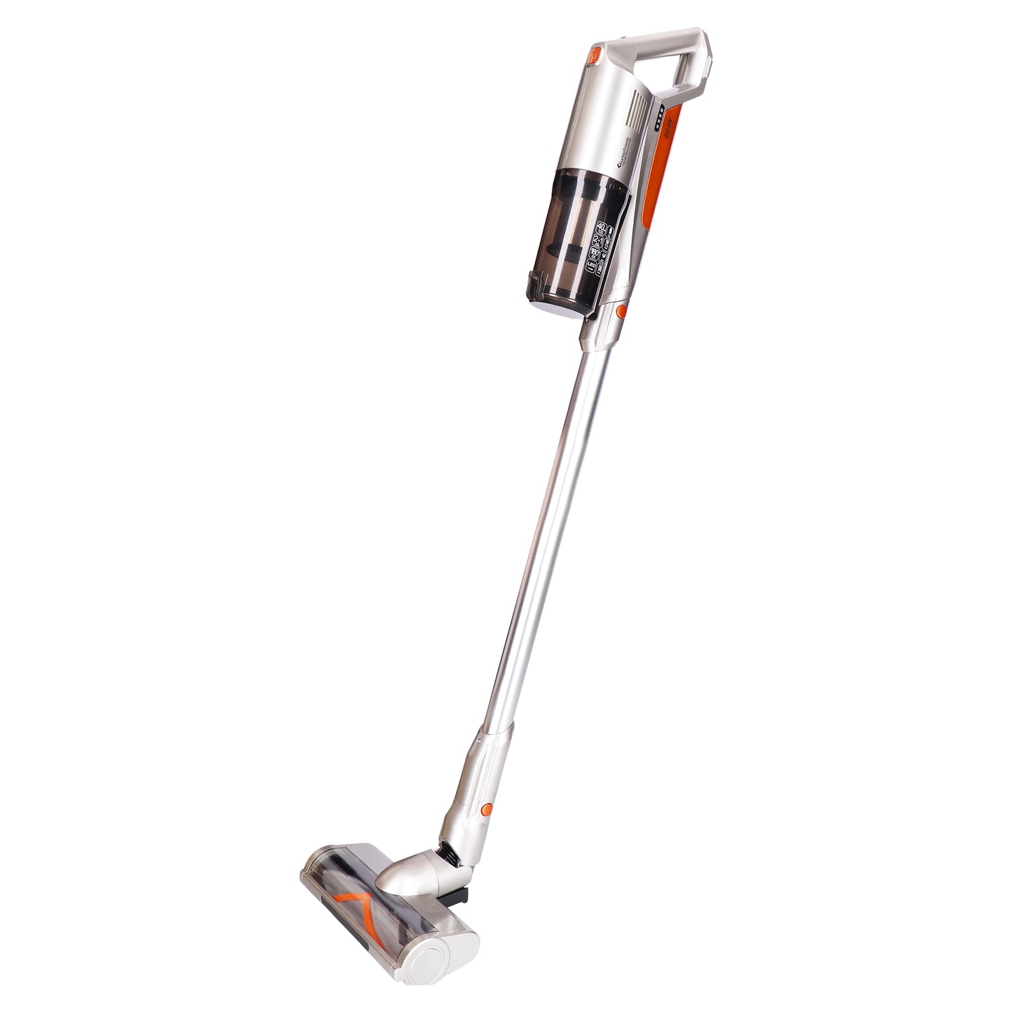 TurboTronic C26 håndholdt trådløs støvsuger - Sølv/Orange