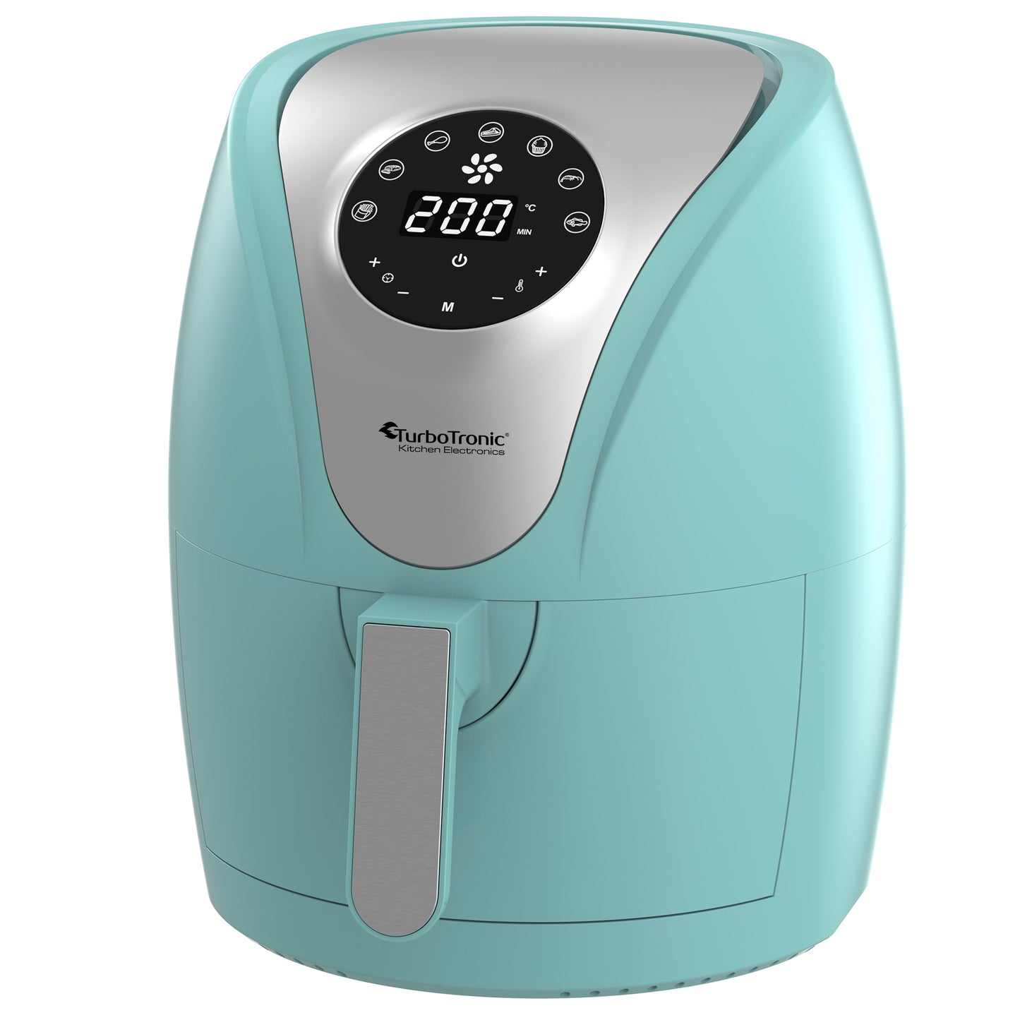 TurboTronic AF9D Digital Airfryer - 3.5L - Turkis