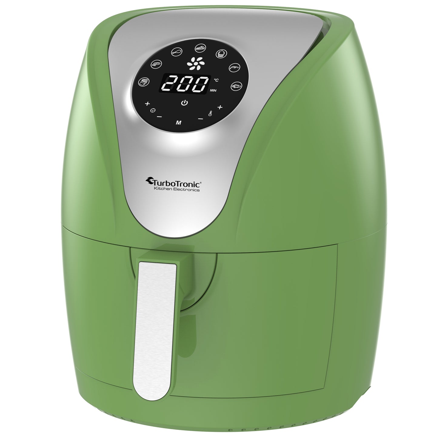TurboTronic AF9D Digital Airfryer - 3.5L - Grøn