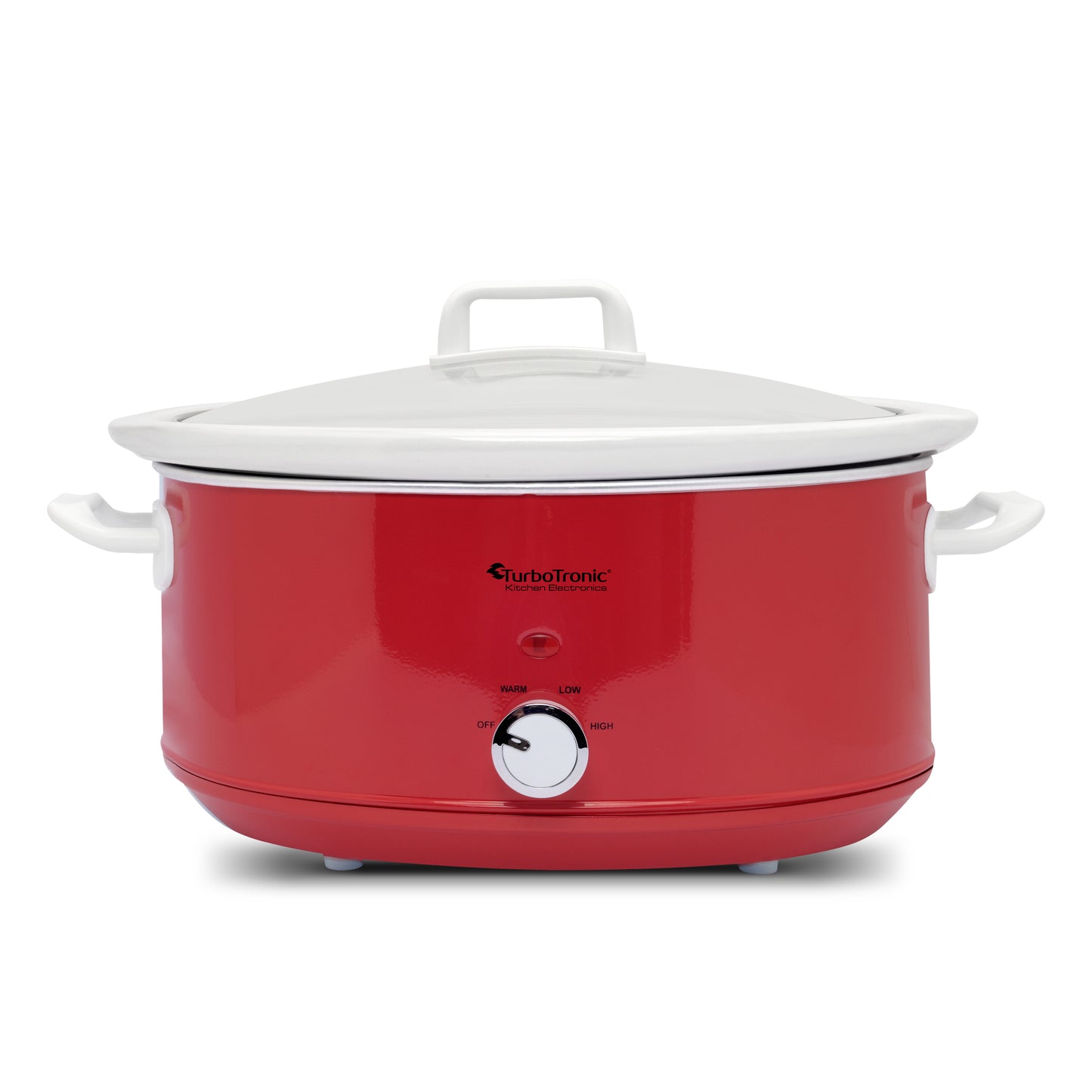 TurboTronic SC6P Slow Cooker - 6,5 liter - Rød