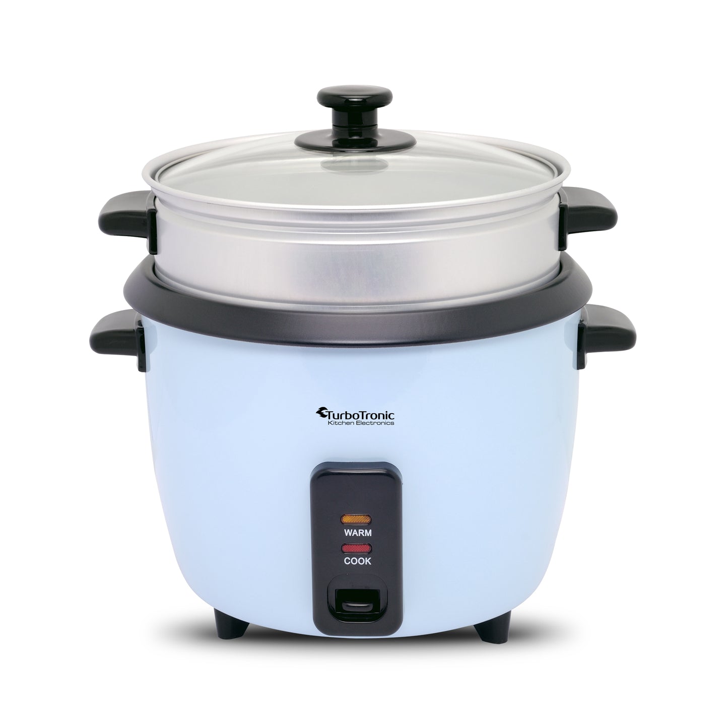 TurboTronic RC1P Riskoger og Slow Cooker - 1 Liter - Blå