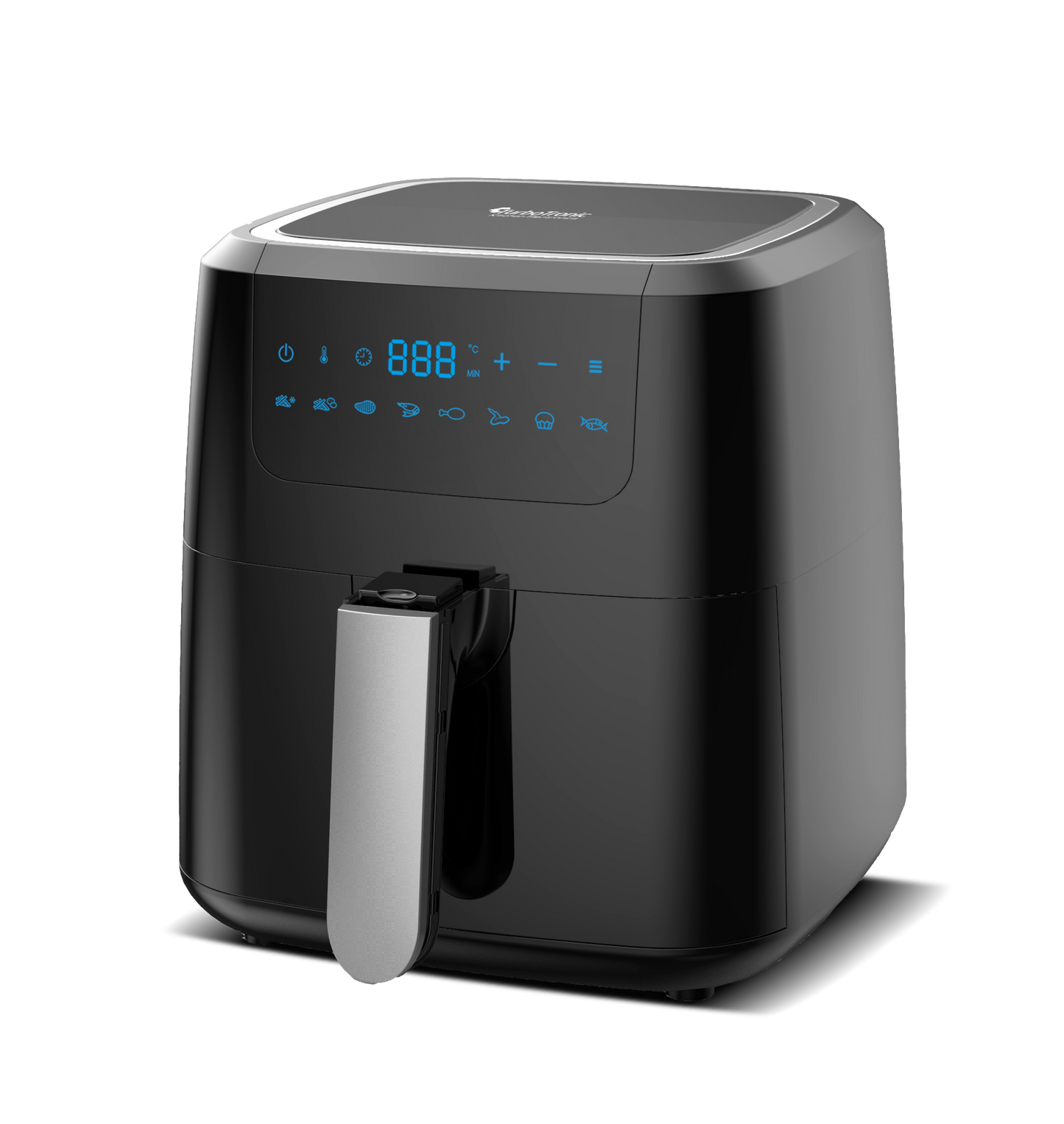 TurboTronic AF4 Digital Airfryer - 5L - Sort