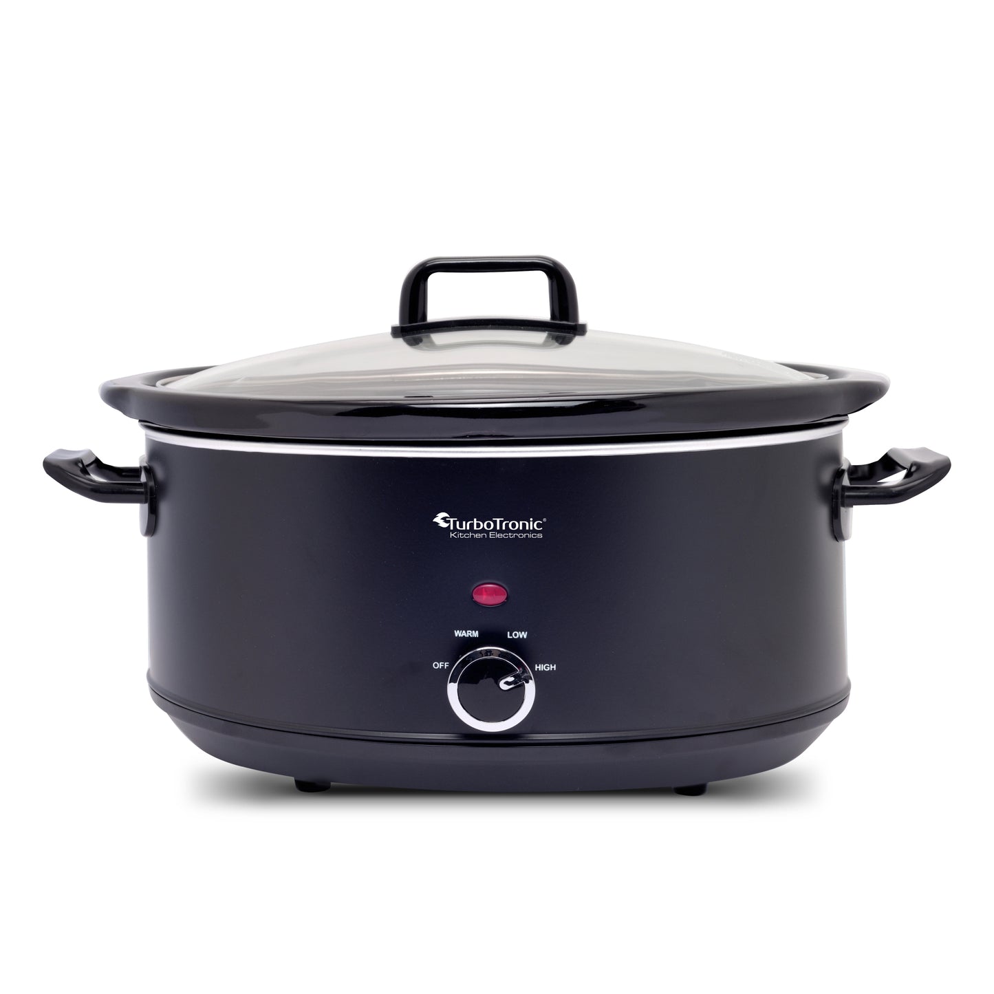 TurboTronic SC6P Slow Cooker - 6,5 liter - Sort