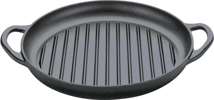 Küchenprofi grillpande, rund, sort, 30 cm, PROVENCE