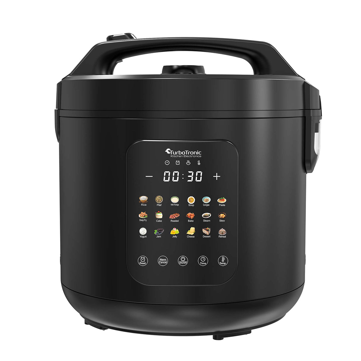 TurboTronic DMC18 Multicooker - Sort