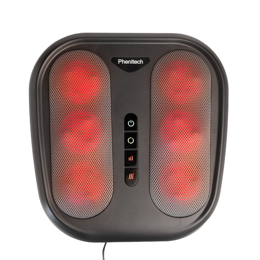 QLT 2-in-1 Back and Foot Massage Device with Infrared - Shiatsu Massage