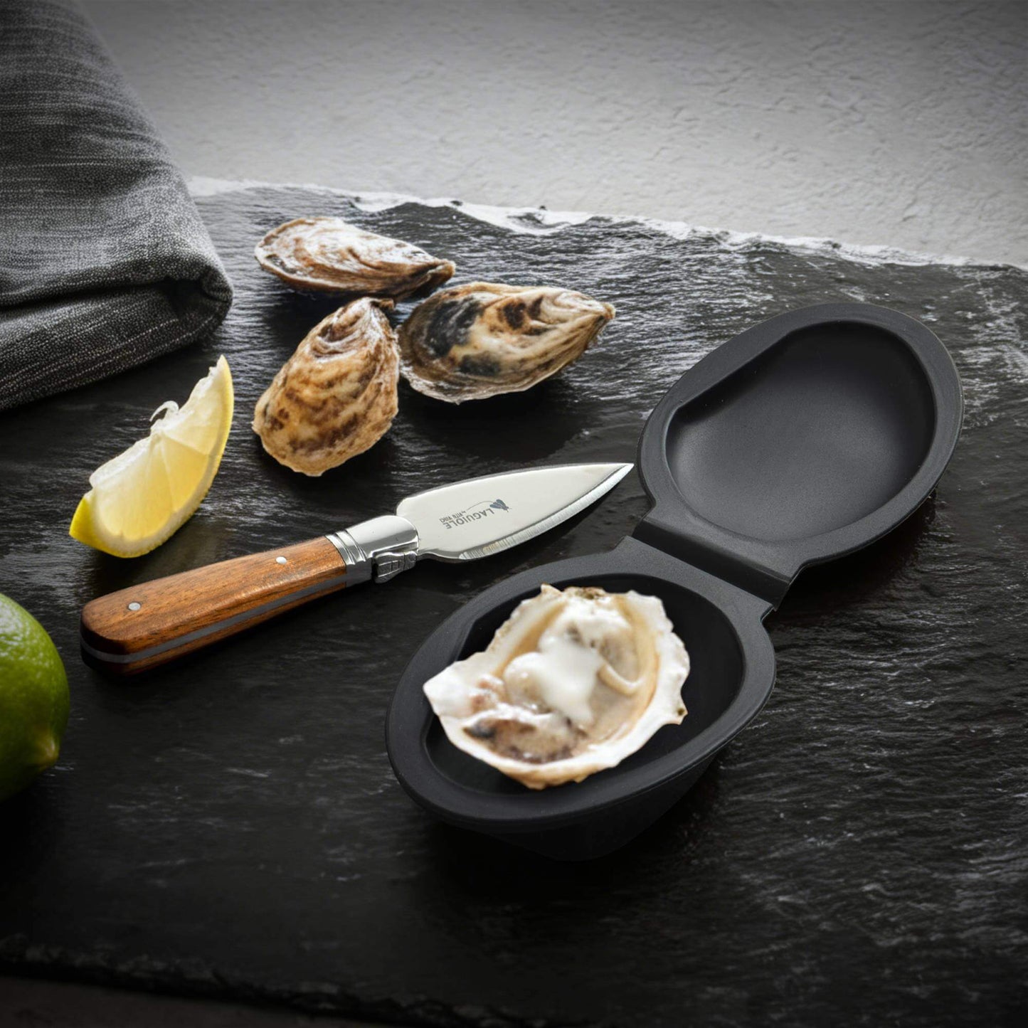 Østerssæt - Laguiole Vita Vinci - Rosentræ