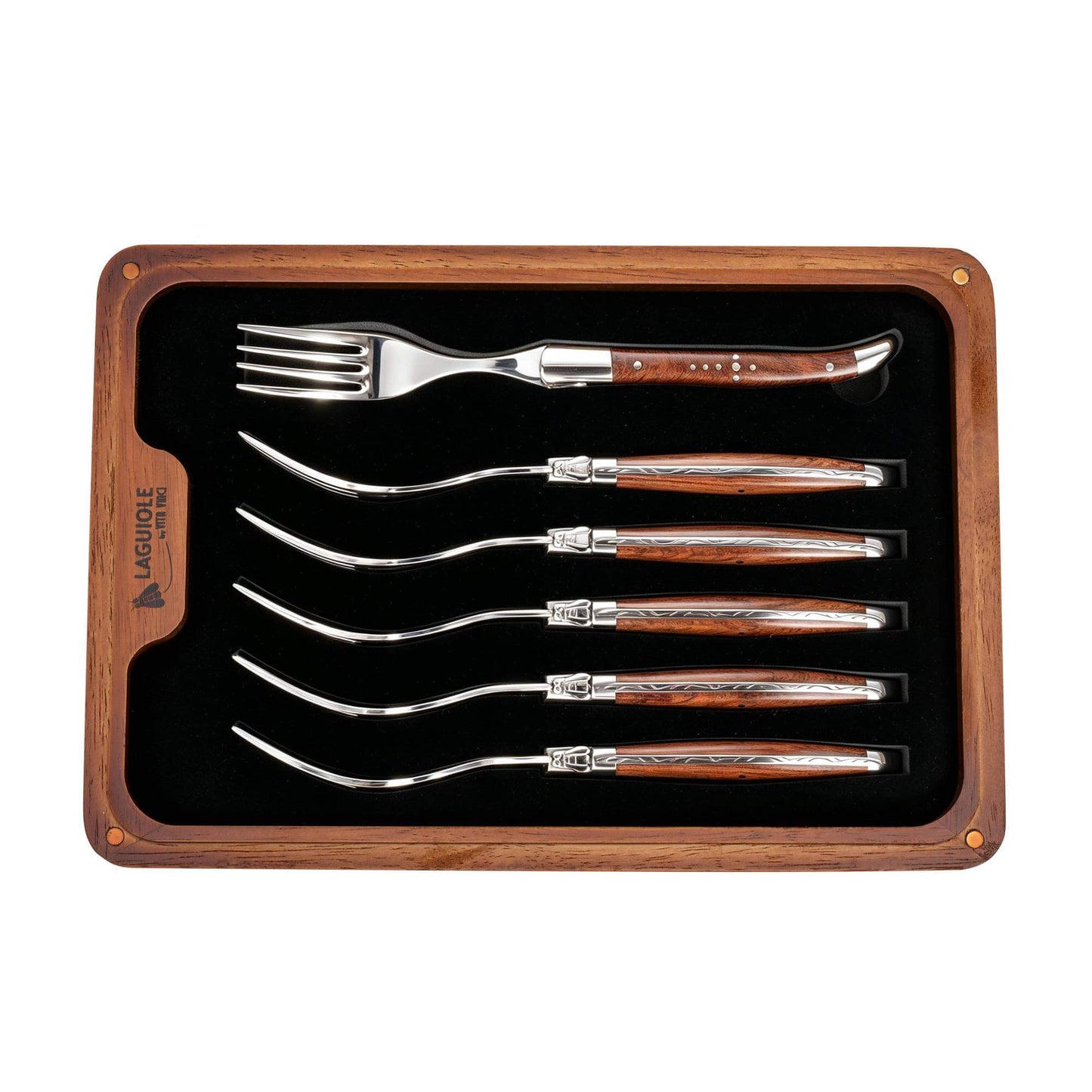 Gafler - Laguiole Vita Vinci - Prestigio - Rosentræ