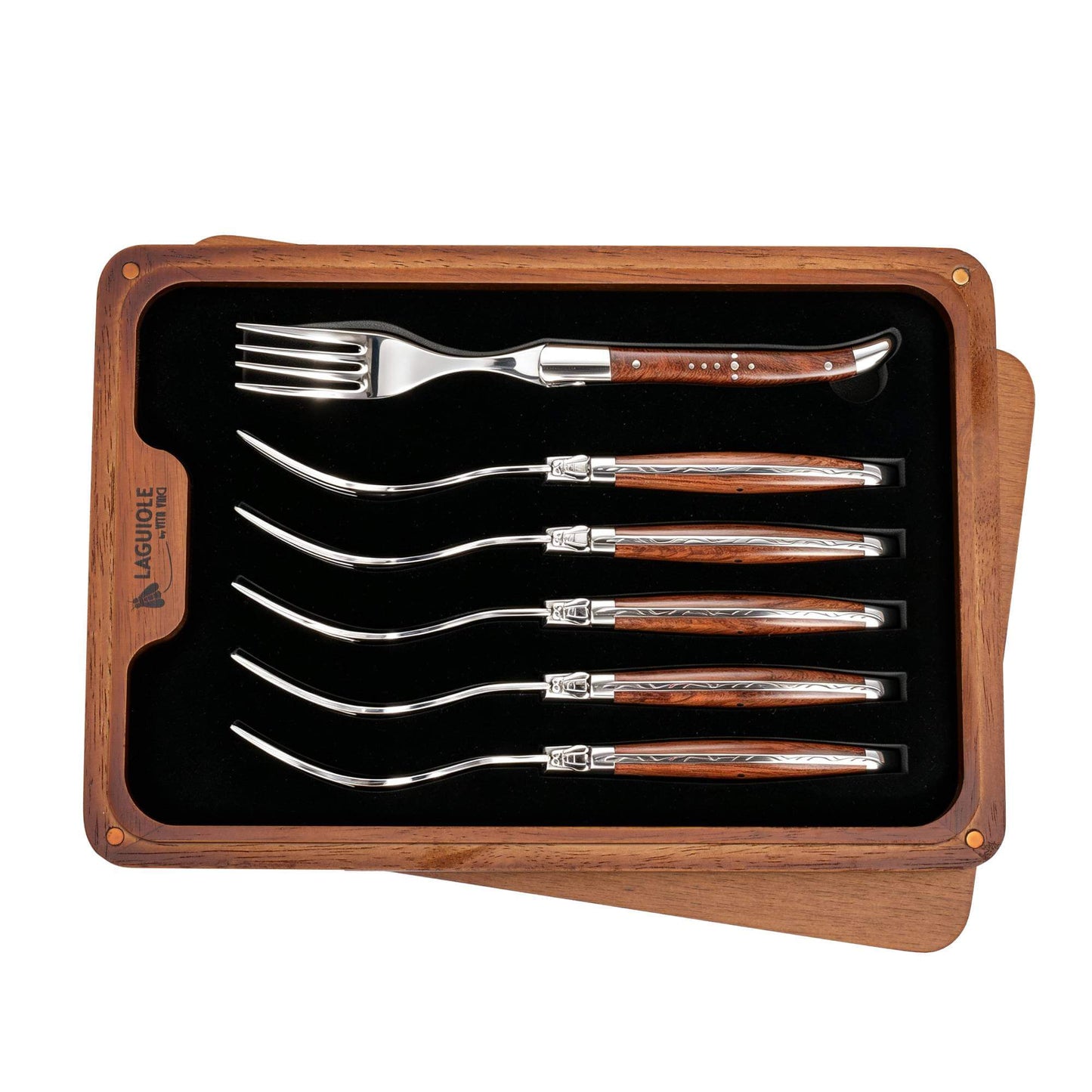 Gafler - Laguiole Vita Vinci - Prestigio - Rosentræ
