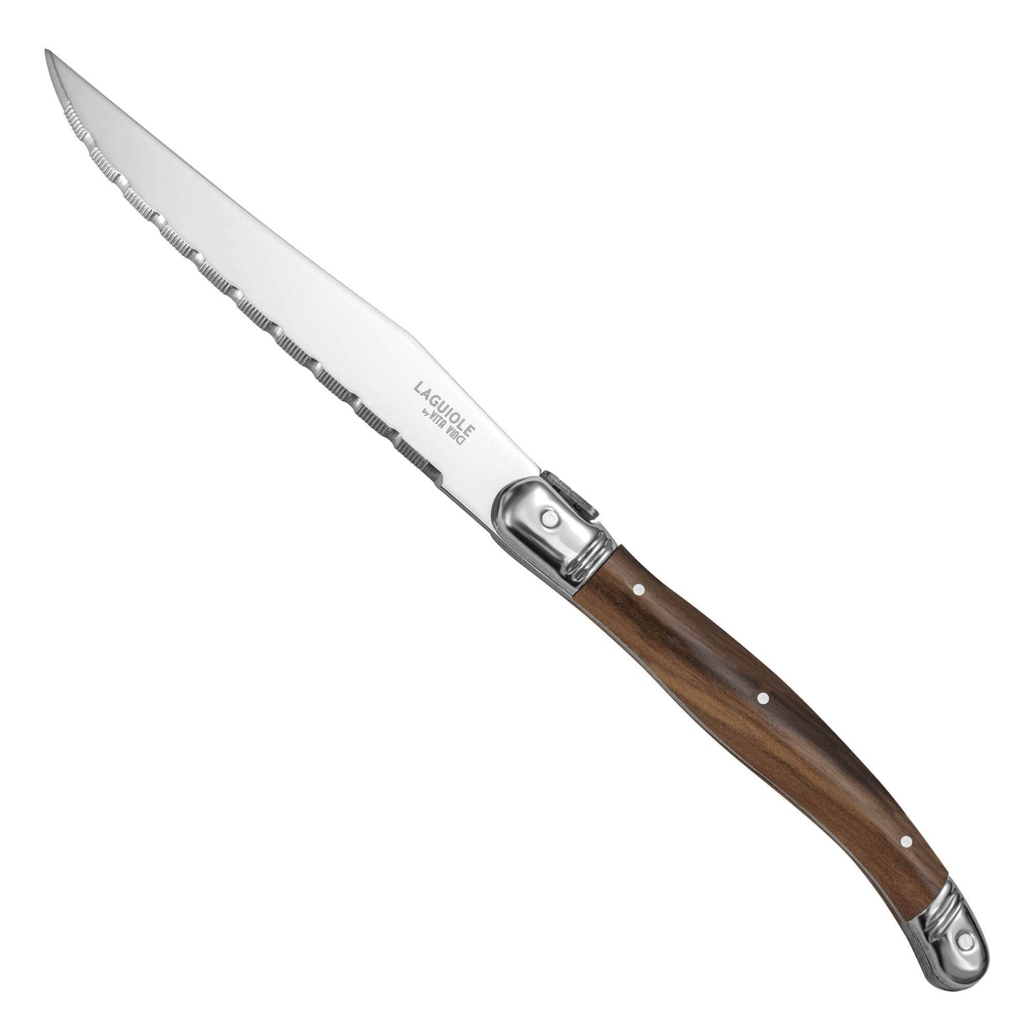 Steakknive - Laguiole Vita Vinci - Avanza - Mørkt træ