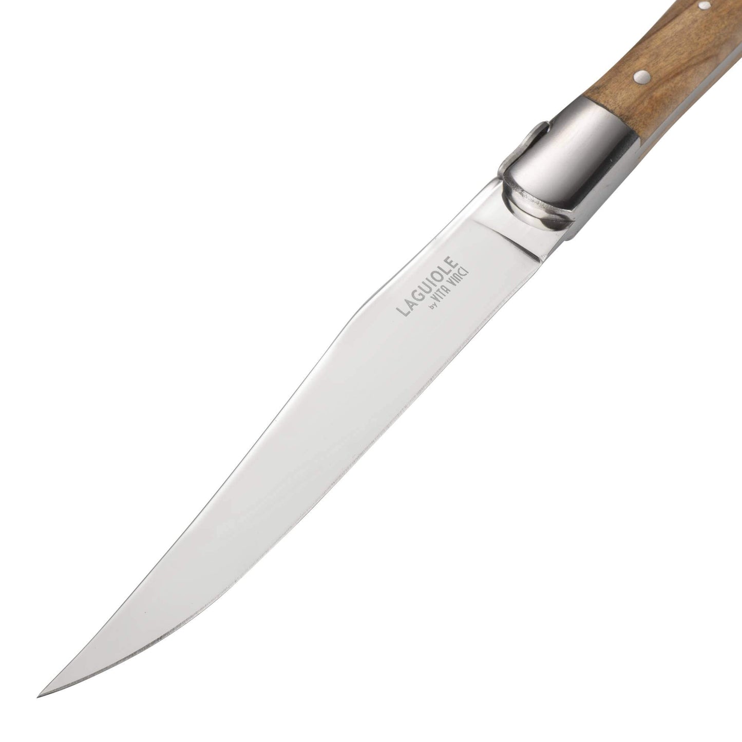 Steakknive - Laguiole Vita Vinci - Prestigio - Oliventræ