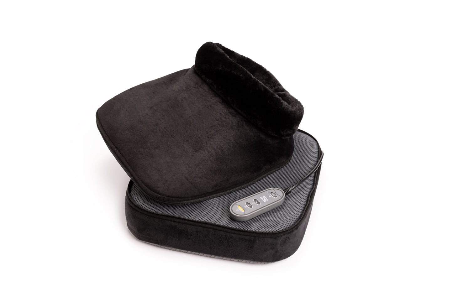 QLT Elektrisk Shiatsu 2-i-1 massager med varmefunktion