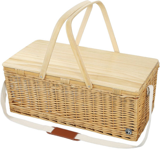 Cilio picnickurv PALERMO med tilbehør, 4 personer