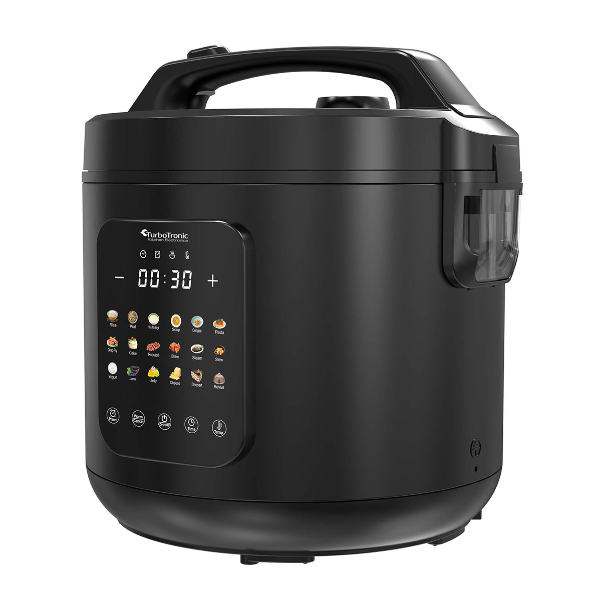 TurboTronic DMC18 Multicooker - Sort