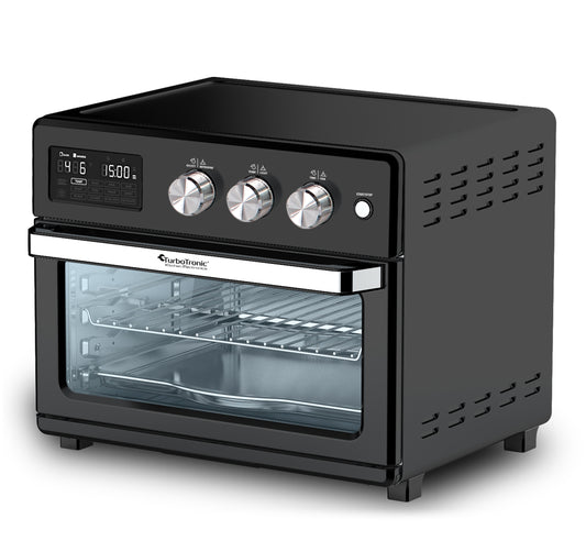 TurboTronic AF32DRD Airfryer XXL og Ovn - Hot air fryer - 32 Liter - Sort