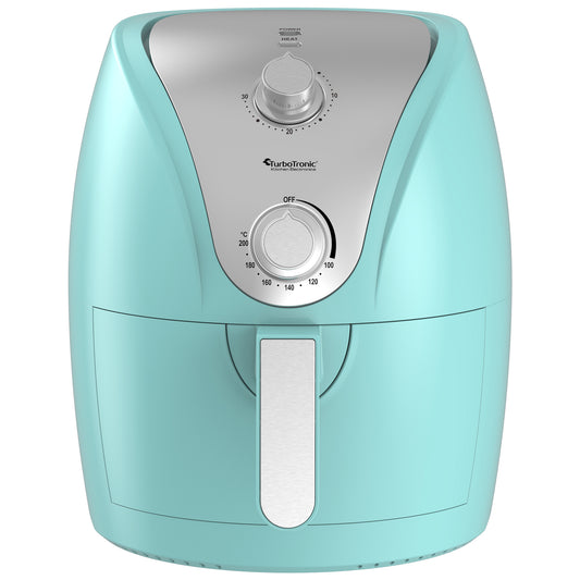 TurboTronic AF9M Airfryer - Hot air fryer - 3.5 Liter - Turkis