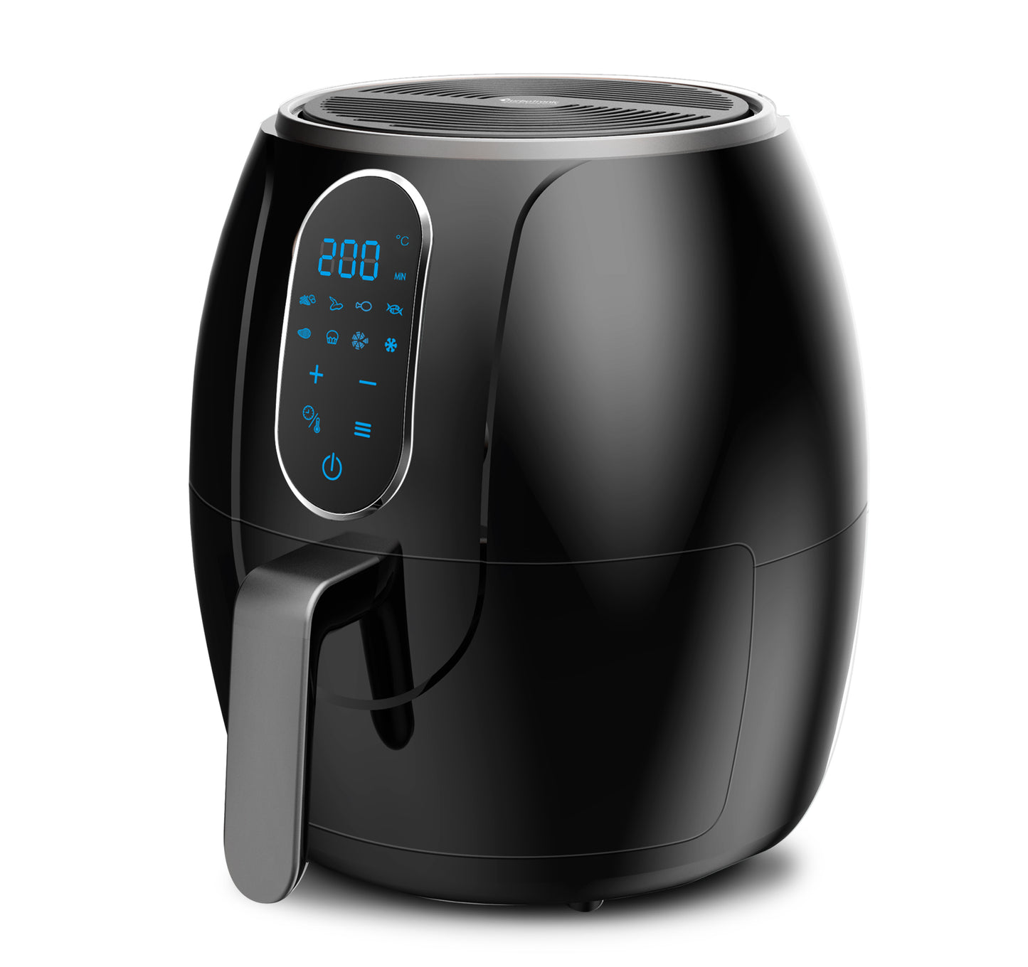 TurboTronic AF3D Digital Airfryer - 3L - Sort