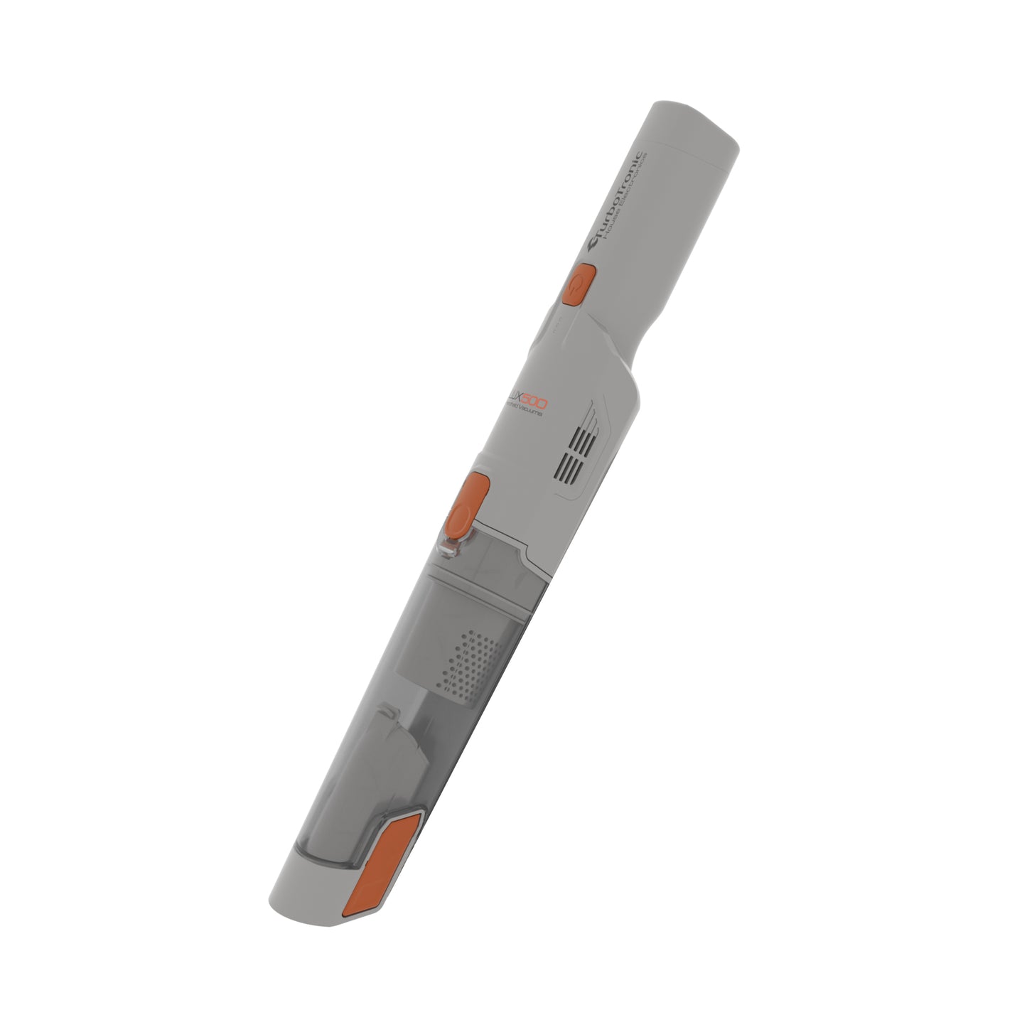 TurboTronic LUX500 Handheld vacuum cleaner - Silver/Orange