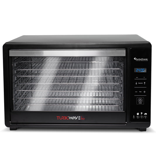 TurboTronic FD30D Digital Madtørrer - 30 Liter - Sort