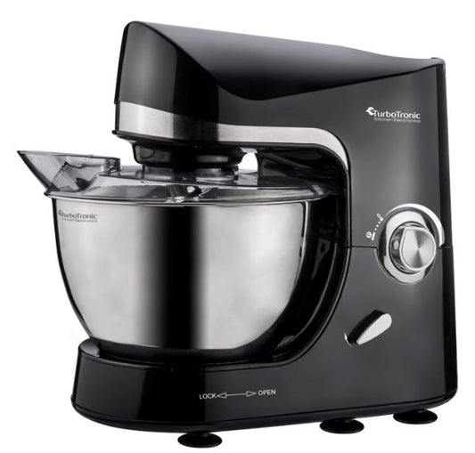 TurboTronic TT-002 Røremaskine - 5 liter - Sort