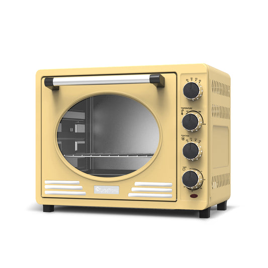 TurboTronic EV35R Retro Elektrisk Ovn - 35 liter - Creme