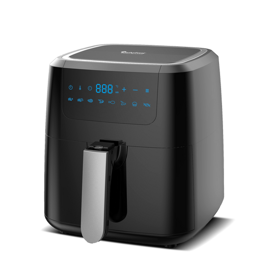 TurboTronic AF4 Digital Airfryer - 5L - Sort