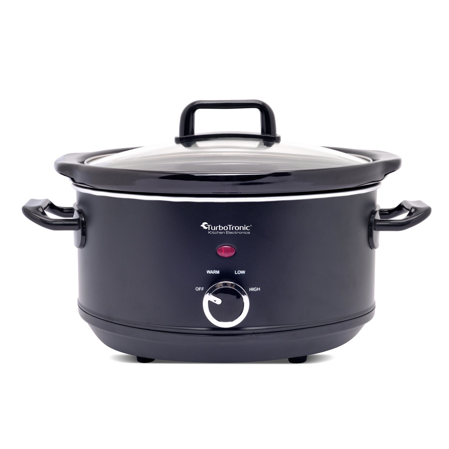 TurboTronic SC3P Slow Cooker - Steamer - 3,5 Liter - Sort