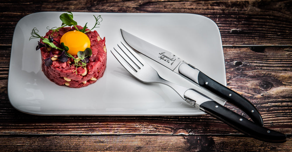 Steakknive - Luksus -  Ibenholdt, 6 stk